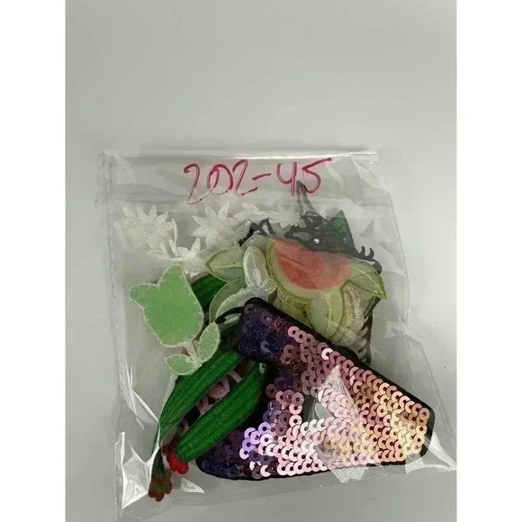 20 PC Assorted Sewing Applique Patches Iron on Sew On NEW Mixed Vintage - Picture 6 of 9